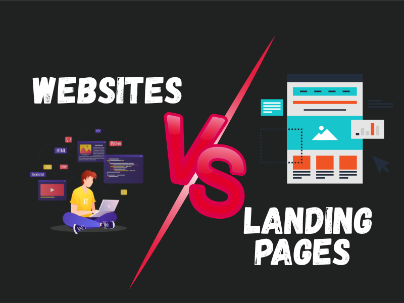 Common Myths About Landing Pages vs Websites